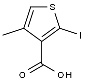 2-Iodo-4-methylthiophene-3-carboxylic acid,2734774-78-6,结构式