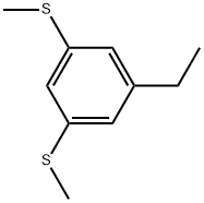 (5-Ethyl-1,3-phenylene)bis(methylsulfane) Struktur