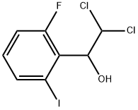 2,2-Dichloro-1-(2-fluoro-6-iodophenyl)ethanol Structure