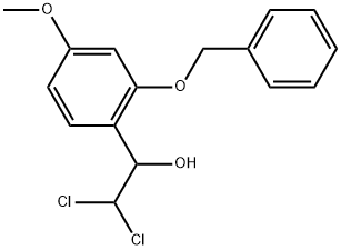 1-(2-(Benzyloxy)-4-methoxyphenyl)-2,2-dichloroethanol Structure
