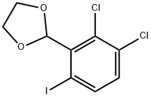 2-(2,3-Dichloro-6-iodophenyl)-1,3-dioxolane Structure