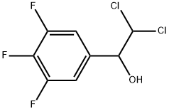 2,2-Dichloro-1-(3,4,5-trifluorophenyl)ethanol Structure