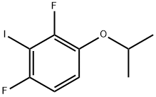 1,3-Difluoro-2-iodo-4-isopropoxybenzene Structure