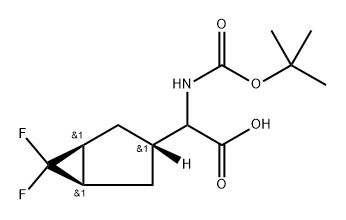 2735655-76-0 (R)-2-((叔丁氧基羰基)氨基)-2-((1R,3S,5S)-6,6-二氟双环[3.1.0]己-3-基)乙酸