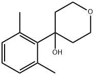 4-(2,6-dimethylphenyl)tetrahydro-2H-pyran-4-ol Structure