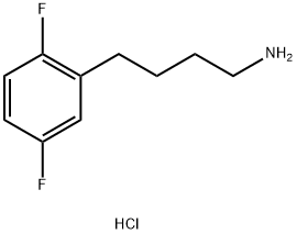 4-(2,5-difluorophenyl)butan-1-amine
hydrochloride Structure