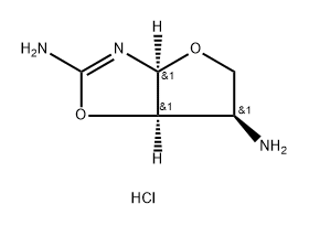 2742667-27-0 REL-(3AS,6R,6AR)-3A,5,6,6A-四氢呋喃[2,3-D]噁唑-2,6-二胺二盐酸盐