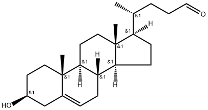 Chol-5-en-24-al-3β-ol Structure
