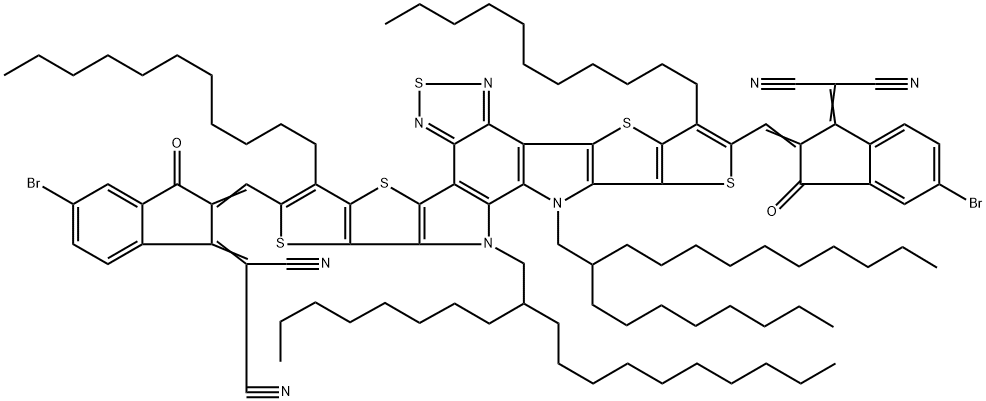 Y6-OD-2Br Struktur