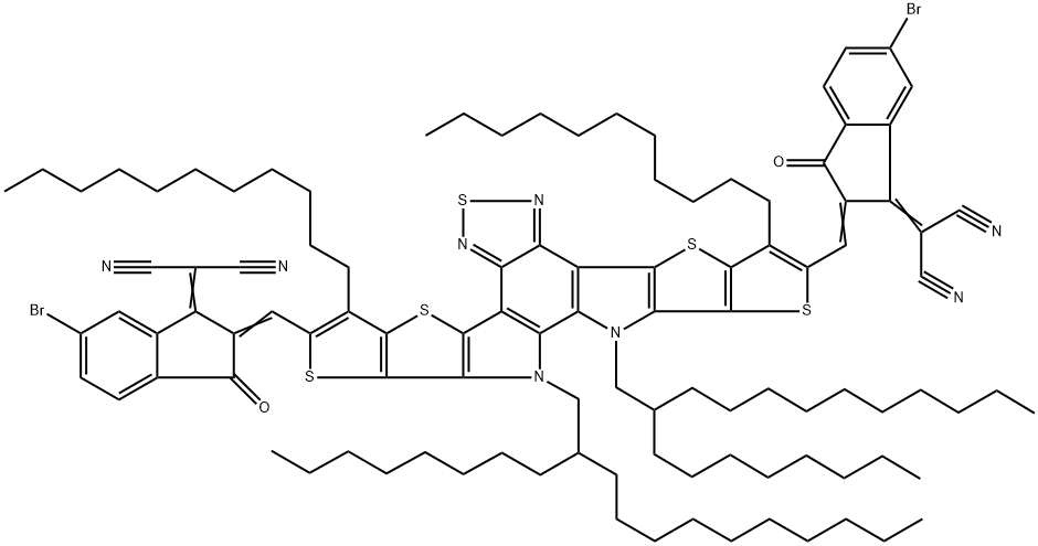 Y6-OD-2BR,2747095-28-7,结构式