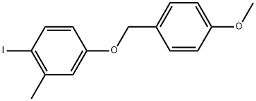 1-Iodo-4-[(4-methoxyphenyl)methoxy]-2-methylbenzene|