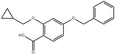 2-(cyclopropylmethoxy)-1-iodo-4-isopropoxybenzene Structure