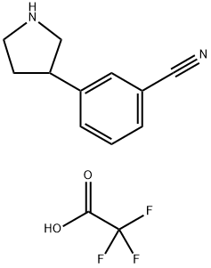 2749747-84-8 3-(pyrrolidin-3-yl)benzonitrile 2,2,2-trifluoroacetate