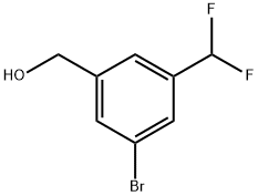 (3-溴-5-(二氟甲基)苯基)甲醇, 2749848-90-4, 结构式