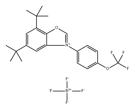 2750161-90-9 5,7-二叔丁基-3-(4-(三氟甲氧基)苯基)苯并[D]恶唑-3-鎓四氟硼酸盐