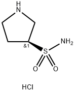 (3S)-吡咯烷-3-磺酰胺 盐酸盐, 2751603-18-4, 结构式