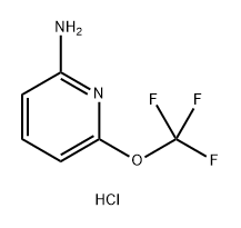 6-(trifluoromethoxy)pyridin-2-amine hydrochloride Structure