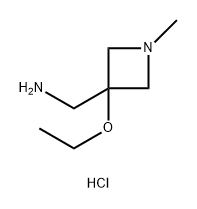 1-(3-ethoxy-1-methylazetidin-3-yl)methanamine dihydrochloride|