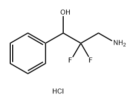 3-amino-2,2-difluoro-1-phenylpropan-1-ol hydrochloride|