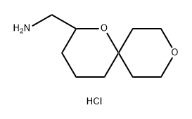 1-{1,9-dioxaspiro[5.5]undecan-2-yl}methanamine hydrochloride,2751620-19-4,结构式