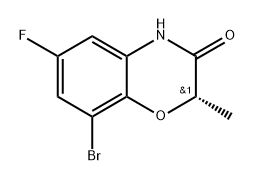 2752003-99-7 (S)-8-溴-6-氟-2-甲基-2H-苯并[B][1,4]噁嗪-3(4H)-酮