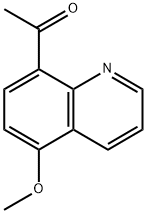 1-(5-methoxyquinolin-8-yl)ethanone 结构式