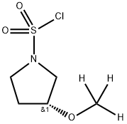 2754410-14-3 (R)-3-(甲氧基-D3)吡咯烷-1-磺酰氯