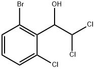 1-(2-Bromo-6-chlorophenyl)-2,2-dichloroethanol Structure