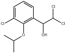 2,2-Dichloro-1-(3-chloro-2-isopropoxyphenyl)ethanol,2755718-13-7,结构式