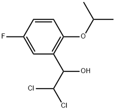 2,2-Dichloro-1-(5-fluoro-2-isopropoxyphenyl)ethanol|