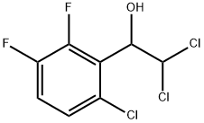 2,2-Dichloro-1-(6-chloro-2,3-difluorophenyl)ethanol,2755719-67-4,结构式