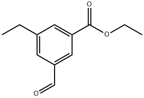 Ethyl 3-ethyl-5-formylbenzoate Structure