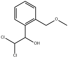2,2-Dichloro-1-(2-(methoxymethyl)phenyl)ethanol 结构式