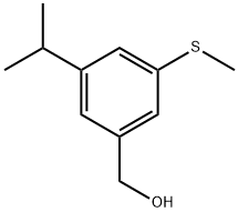 (3-Isopropyl-5-(methylthio)phenyl)methanol,2755723-95-4,结构式