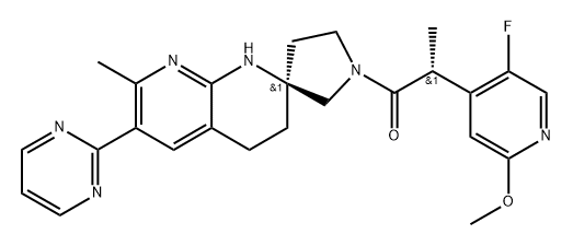 化合物 PF-07258669, 2755890-53-8, 结构式