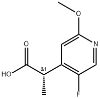 INDEX NAME NOT YET ASSIGNED|(S)-2-(5-氟-2-甲氧基吡啶-4-基)丙酸