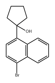 1-(4-bromonaphthalen-1-yl)cyclopentanol|