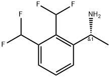 (R)-1-(2,3-双(二氟甲基)苯基)乙烷-1-胺, 2756575-43-4, 结构式