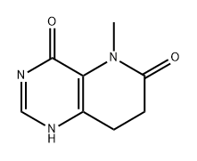 5-Methyl-3,5,7,8-tetrahydropyrido[3,2-d]pyrimidine-4,6-dione Struktur