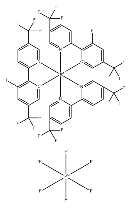 2757085-11-1 IR[FCF3(CF3)PPY]2(5,5'-DCF3BPY)六氟磷酸盐