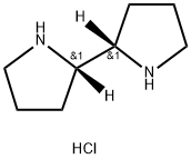 2,2'-Bipyrrolidine, hydrochloride (1:2), (2S,2'S)- Structure