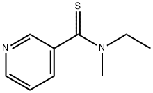 3-吡啶羰基硫酰胺,N-乙基- N-甲基 结构式