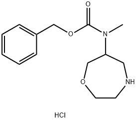 2761039-04-5 benzyl methyl(1,4-oxazepan-6-yl)carbamate hydrochloride