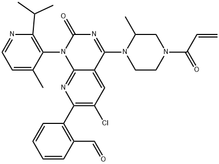 化合物 KRAS G12C INHIBITOR 49, 2761380-32-7, 结构式