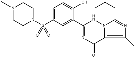 N-methyl-O-desethyl vardenafil Structure