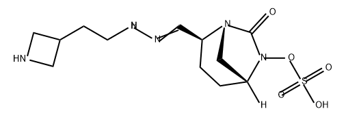 (2S,5R)-2-(N-(2-(azetidin-3-yl)ethyl)carbamimidoyl)-7-oxo-1,6-diazabicyclo[3.2.1]octan-6-yl hydrogensulfate|(2S,5R)-2-(N-(2-(AZETIDIN-3-YL)ETHYL)CARBAMIMIDOYL)-7-OXO-1,6-DIAZABICYCLO[3.2.1]OCTAN-6-YL HYDROGEN