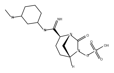 2763071-88-9 (2S,5R)-2-(N-(3-(METHYLAMINO)CYCLOHEXYL)CARBAMIMIDOYL)-7-OXO-1,6-DIAZABICYCLO[3.2.1]OCTAN-6-YL HYDRO