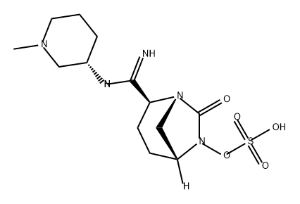 (2S,5R)-2-(N-((S)-1-methylpiperidin-3-yl)carbamimidoyl)-7-oxo-1,6-diazabicyclo[3.2.1]octan-6-yl hydrogensulfate|(2S,5R)-2-(N-((S)-1-METHYLPIPERIDIN-3-YL)CARBAMIMIDOYL)-7-OXO-1,6-DIAZABICYCLO[3.2.1]OCTAN-6-YL HYDR