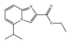 ethyl 5-isopropylimidazo[1,2-a]pyridine-2-carboxylate 结构式