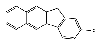 2-chloro-11H-benzo[b]fluoren 化学構造式